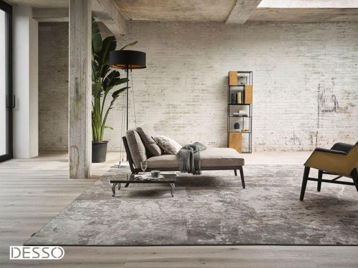 Desso Sense of Marble 9965 Grigio - Vloerbedekking - Tapijt - Harman Vloeren Amsterdam