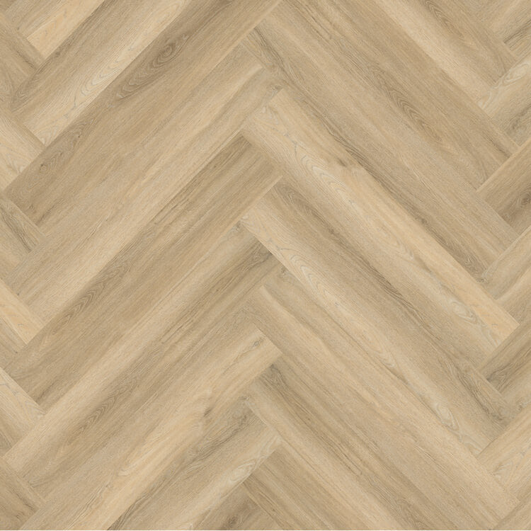 Ambiant Spigato Visgraat Avanto Dryback Beige - Plak PVC Vloer