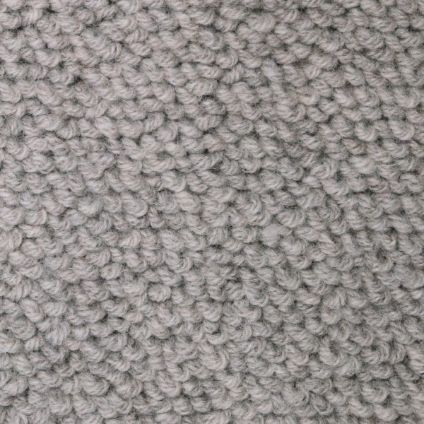 Wol Tapijt Grijs Lus 400cm Breed (Laatste: 7mtr)