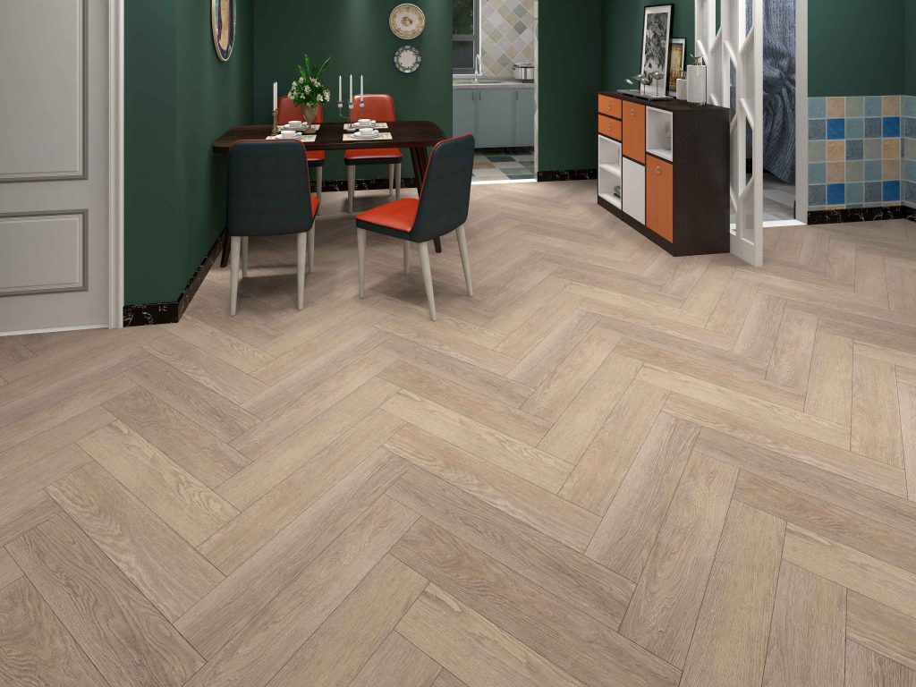 Wood WD202 Dominicano Oak Visgraat Click - Klik PVC