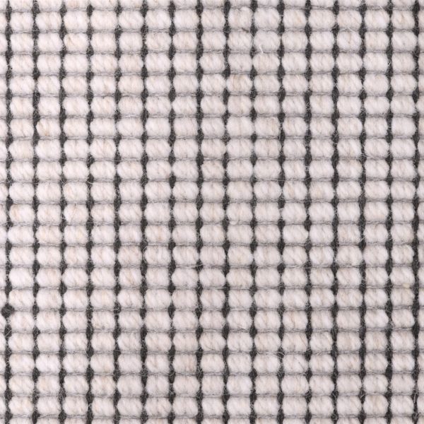 Wol Tapijt Wit Geweven 400cm Breed (Laatste: 20mtr)