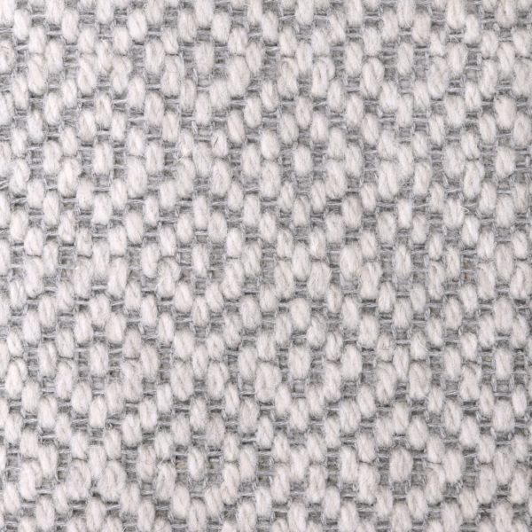 Wol Tapijt Grijs Ruitstructuur 400cm Breed (Laatste: 7mtr)