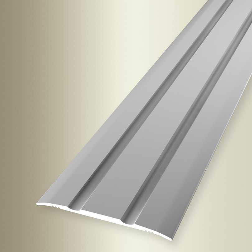 Overgangsprofiel 438 1mtr F4 Zilver Zelfklevend