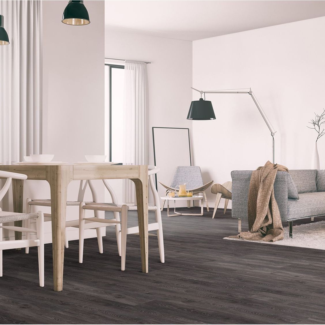 mFLOR Reservoir Oak Drayton 72143 - Plak PVC Vloer