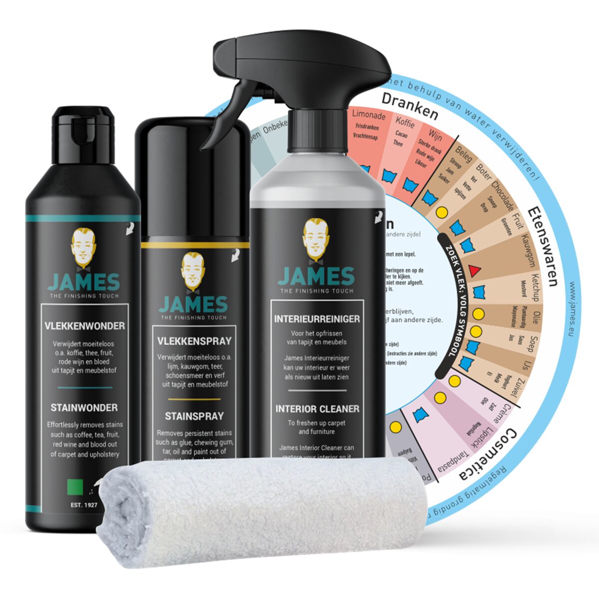 James Productenset Textiel (5-delig) - 75418