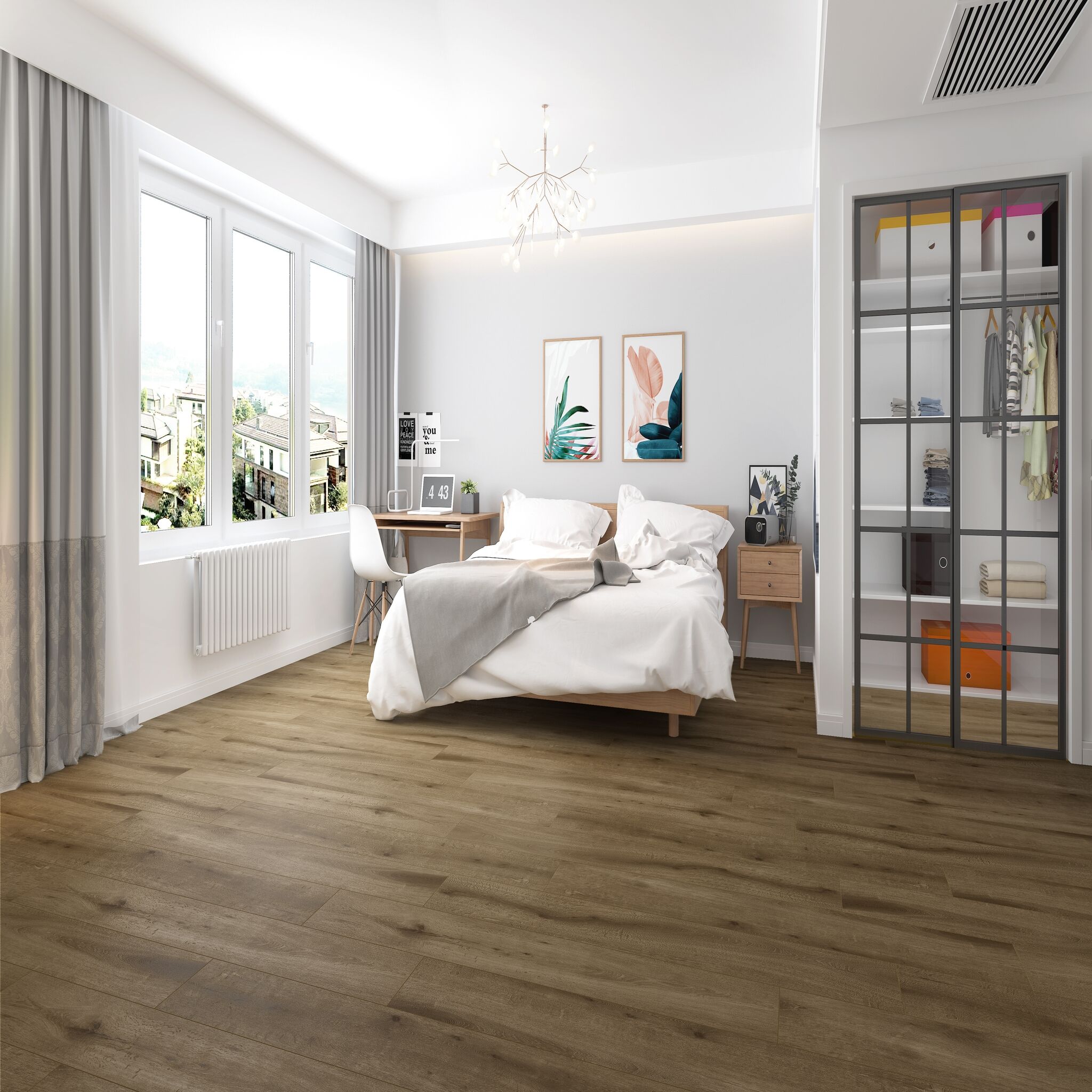 Gelasta Callisto Rigid Click 5100 Natural Oak Dark - PVC Vloer