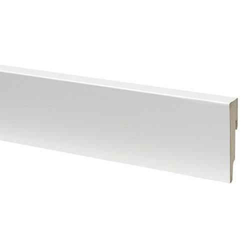 Actie Muurplint 8cm Wit Blok - HarmanXL Vloerenoutlet Amsterdam
