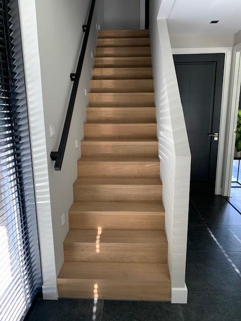 PVC Traprenovatie Easy Stairs Traptrede 51 River Oak Smoked - 140 x 62 cm (voor 2 treden) - Harman Vloeren Amsterdam