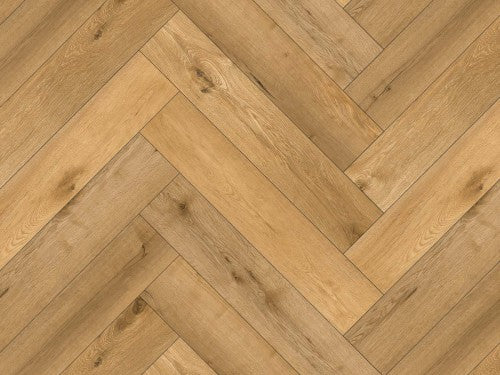 La Bella Maison Grande Visgraat Dryback Natural Oak DBGR-502-HB - PVC Plak Vloer