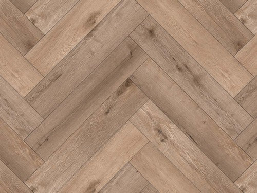 La Bella Maison Grande Visgraat Dryback Melange Oak DBGR-504-HB - PVC Plak Vloer
