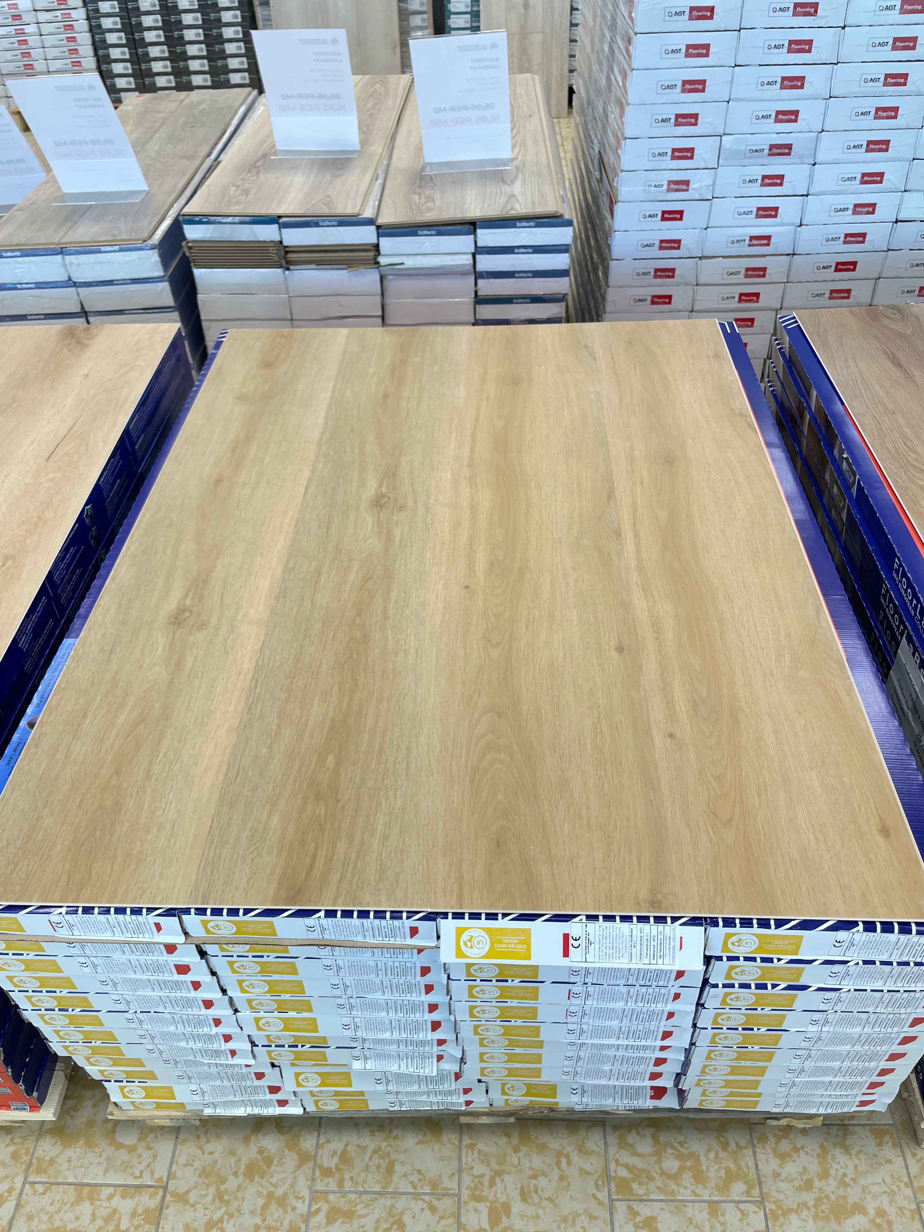 Actie PVC Naturel Eiken Newark Plank Click - Klik PVC
