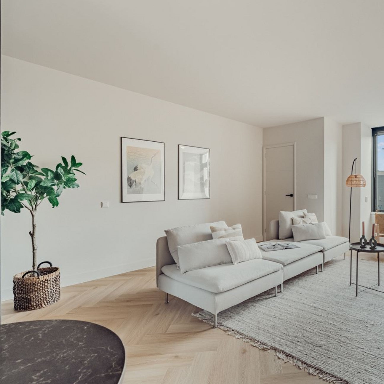 Solidfloor Mansion Dryback Visgraat Unfinished Oak - Plak PVC