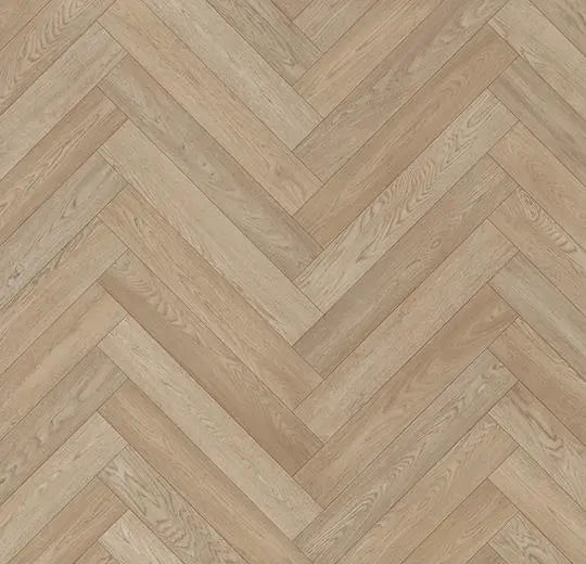 Novilon Nova Luxe 3073 Blond Large Herringbone - Vinyl - Zeil - Harman Vloeren Amsterdam