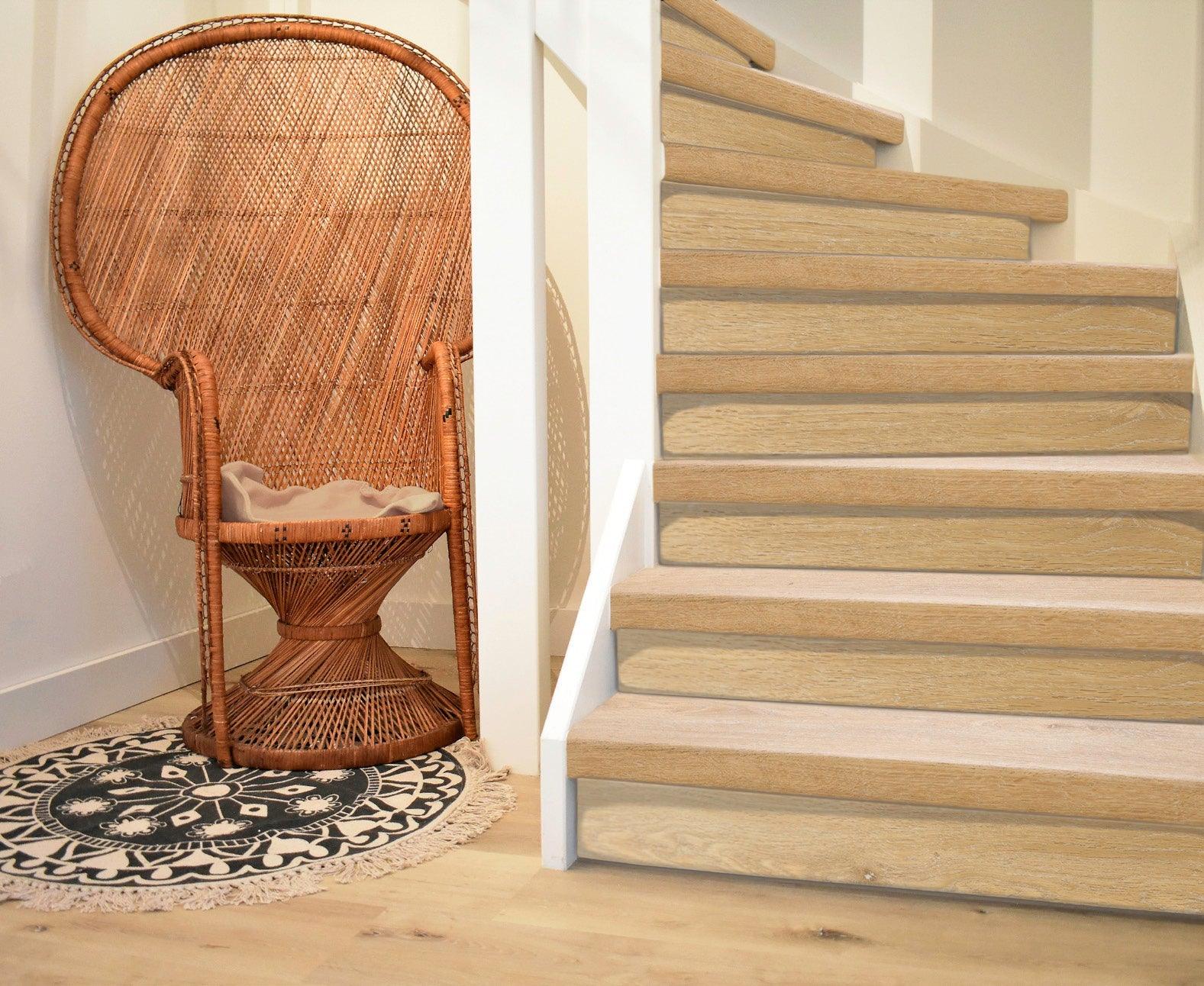 PVC Traprenovatie Easy Stairs Stootbord 51 River Oak Smoked - 150,5 x 23,5 cm - Harman Vloeren Amsterdam