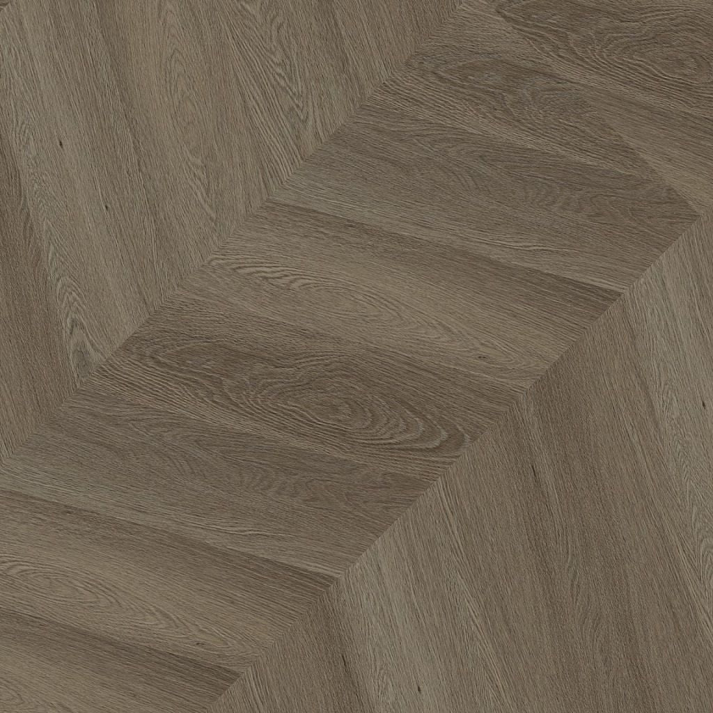 Ambiant Spigato Estino Hongaarse Punt Brown - Plak PVC Vloer