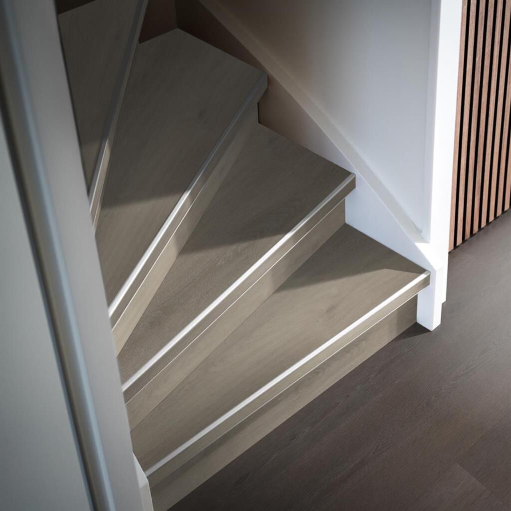 Ambiant Traptreden Set - Avanto Light Grey - Traprenovatie PVC