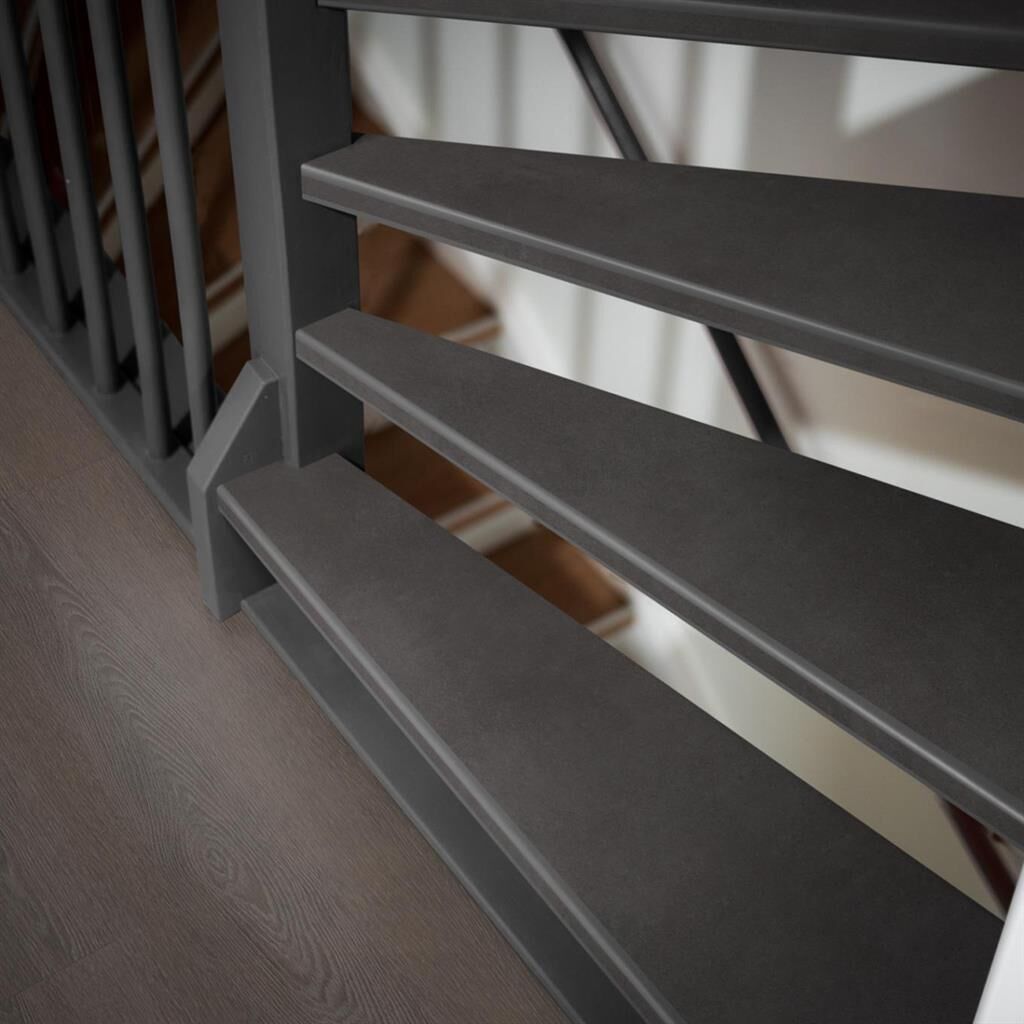Ambiant Traptreden Set - Ceramo Anthracite - Traprenovatie PVC