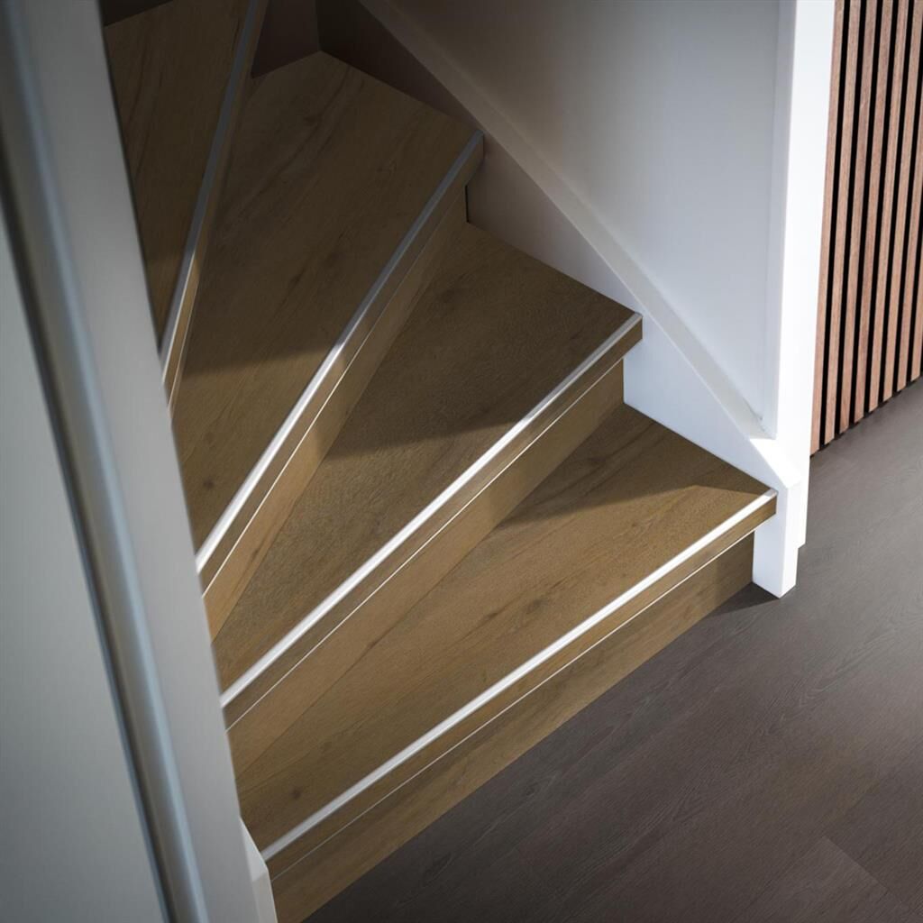 Ambiant Traptreden Set - Vivero Dark Oak - Traprenovatie PVC