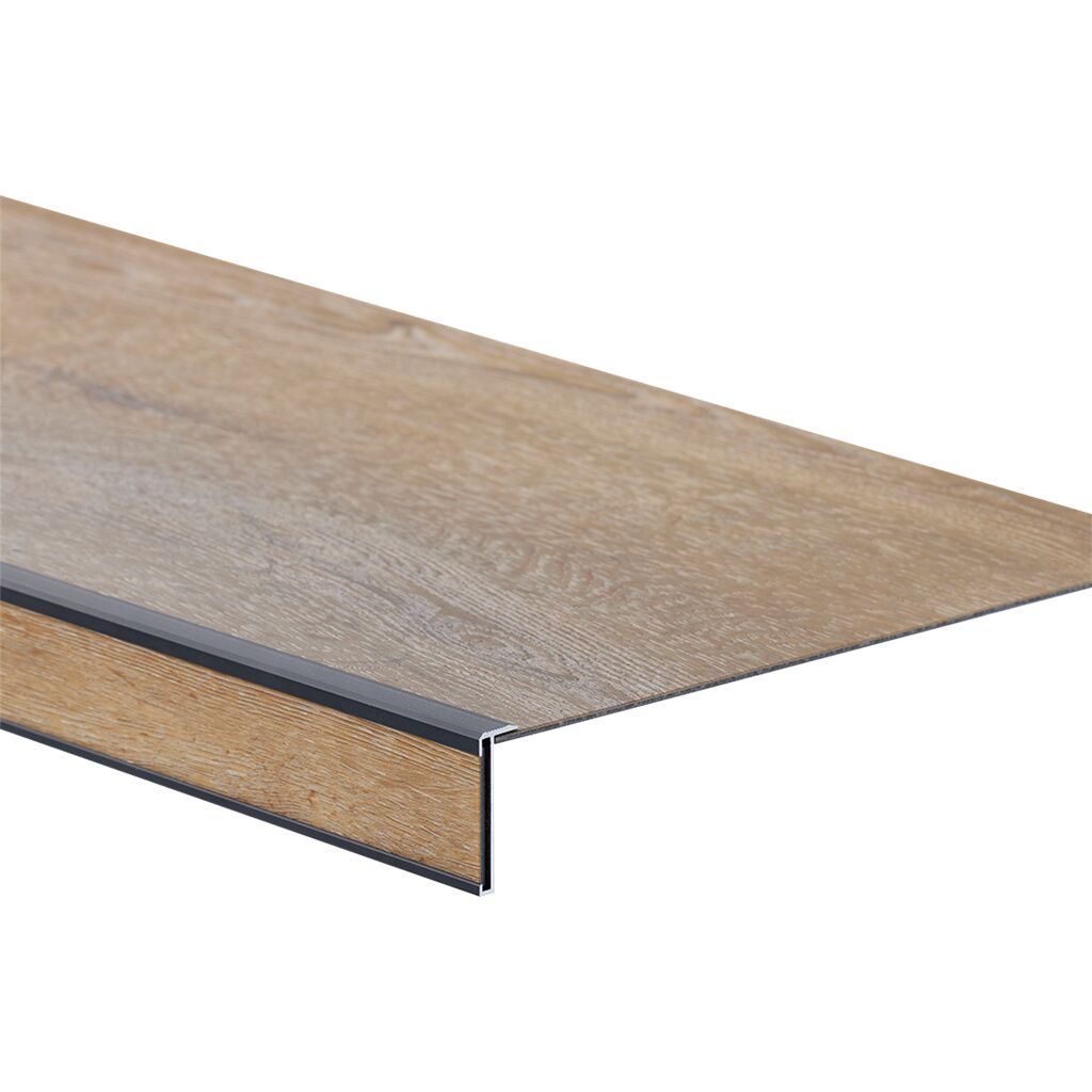 Ambiant Traptreden Set - Vivero Dark Oak - Traprenovatie PVC