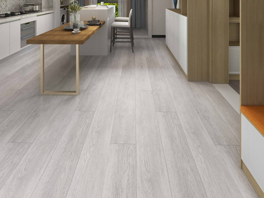 Wood WD209 Scraped Oak Plank Click - Klik PVC