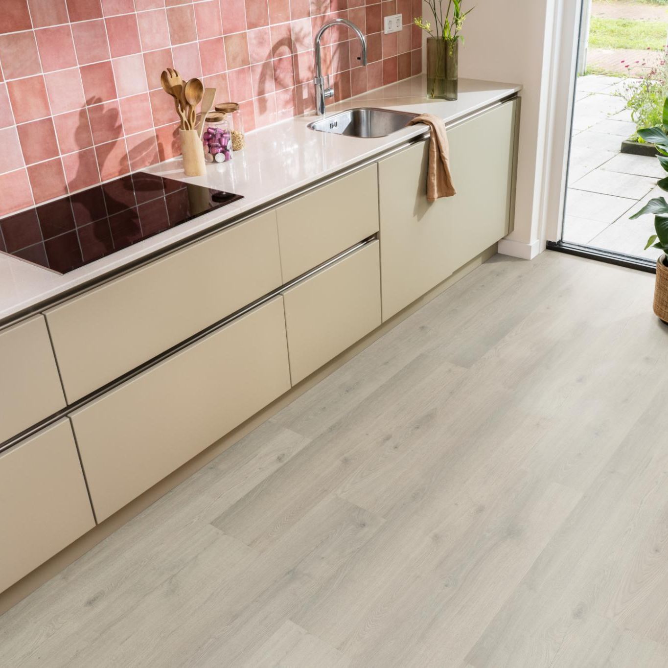 Ambiant Aachen Grijsbeige Eiken - Laminaatvloer