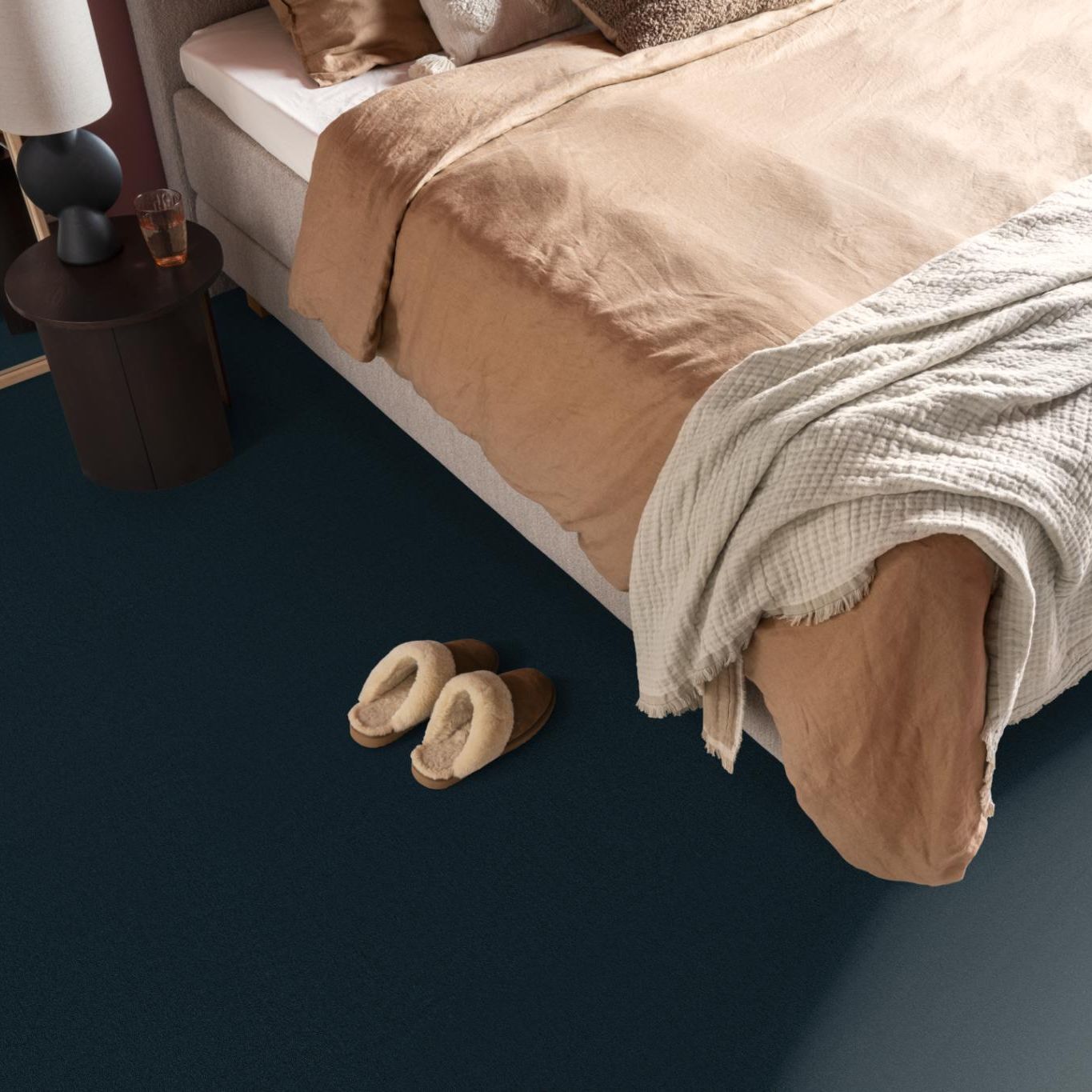 Ambiant Atlanta Donkerblauw 0715 - Vloerbedekking - Tapijt