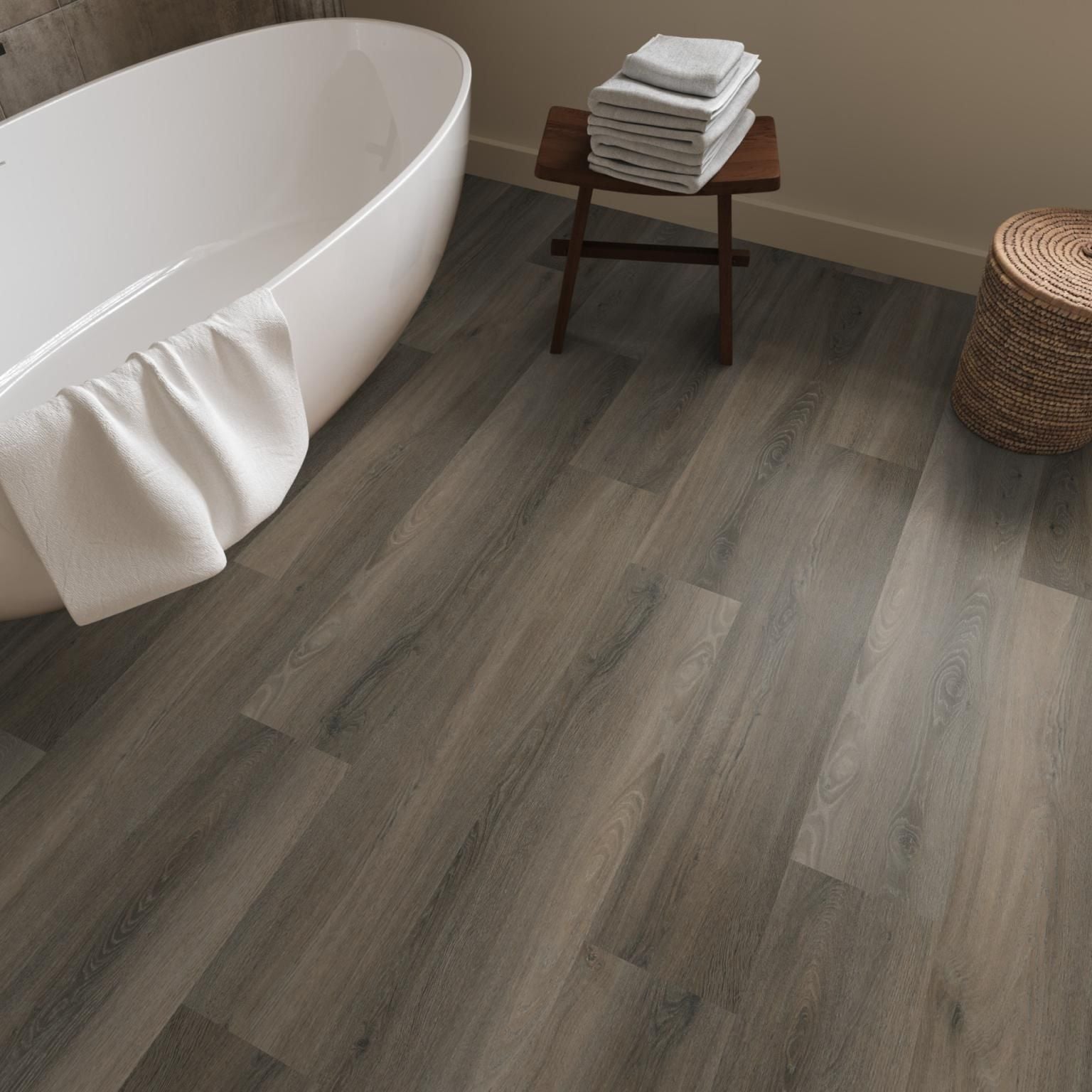 Ambiant Avanto Dryback Dark Grey - Plak PVC Vloer