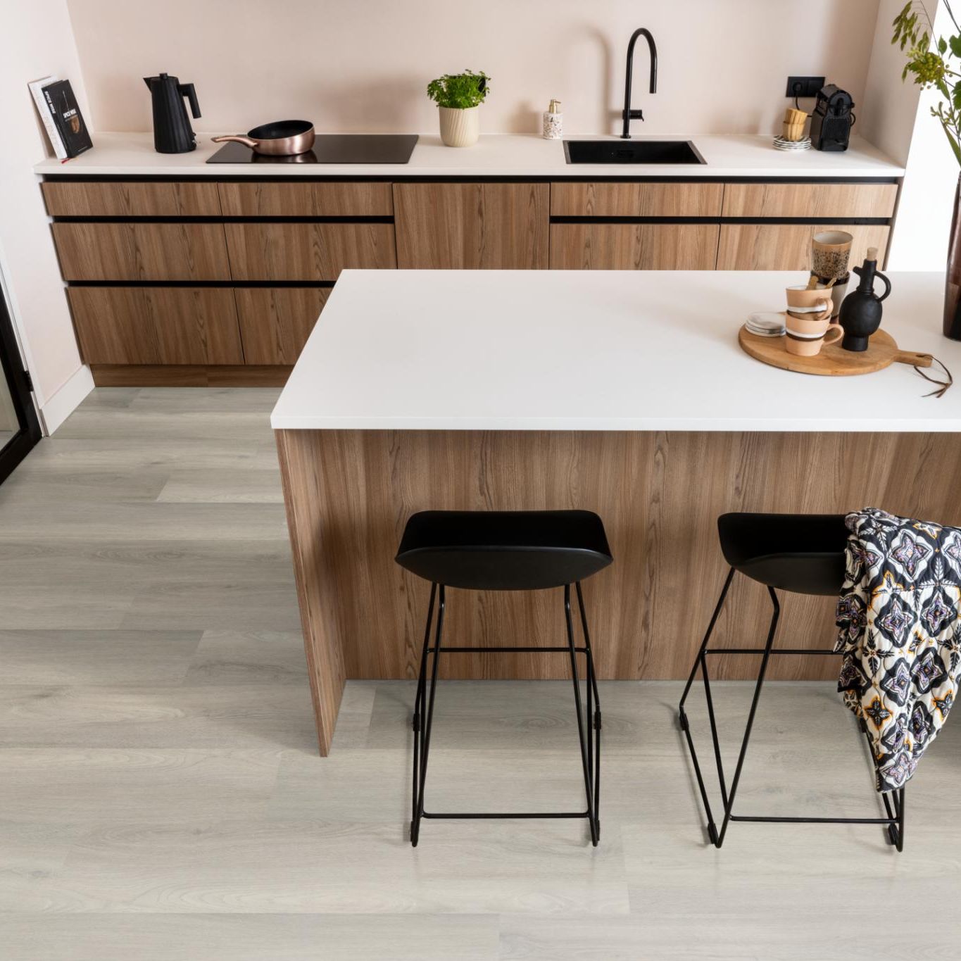 Ambiant Avanto Dryback Light Grey - Plak PVC Vloer