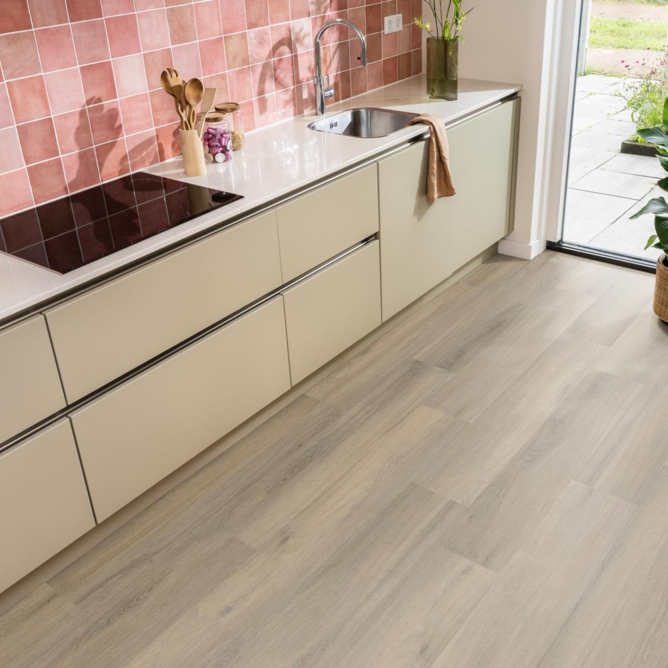 Ambiant Avanto Dryback Smoky - Plak PVC Vloer