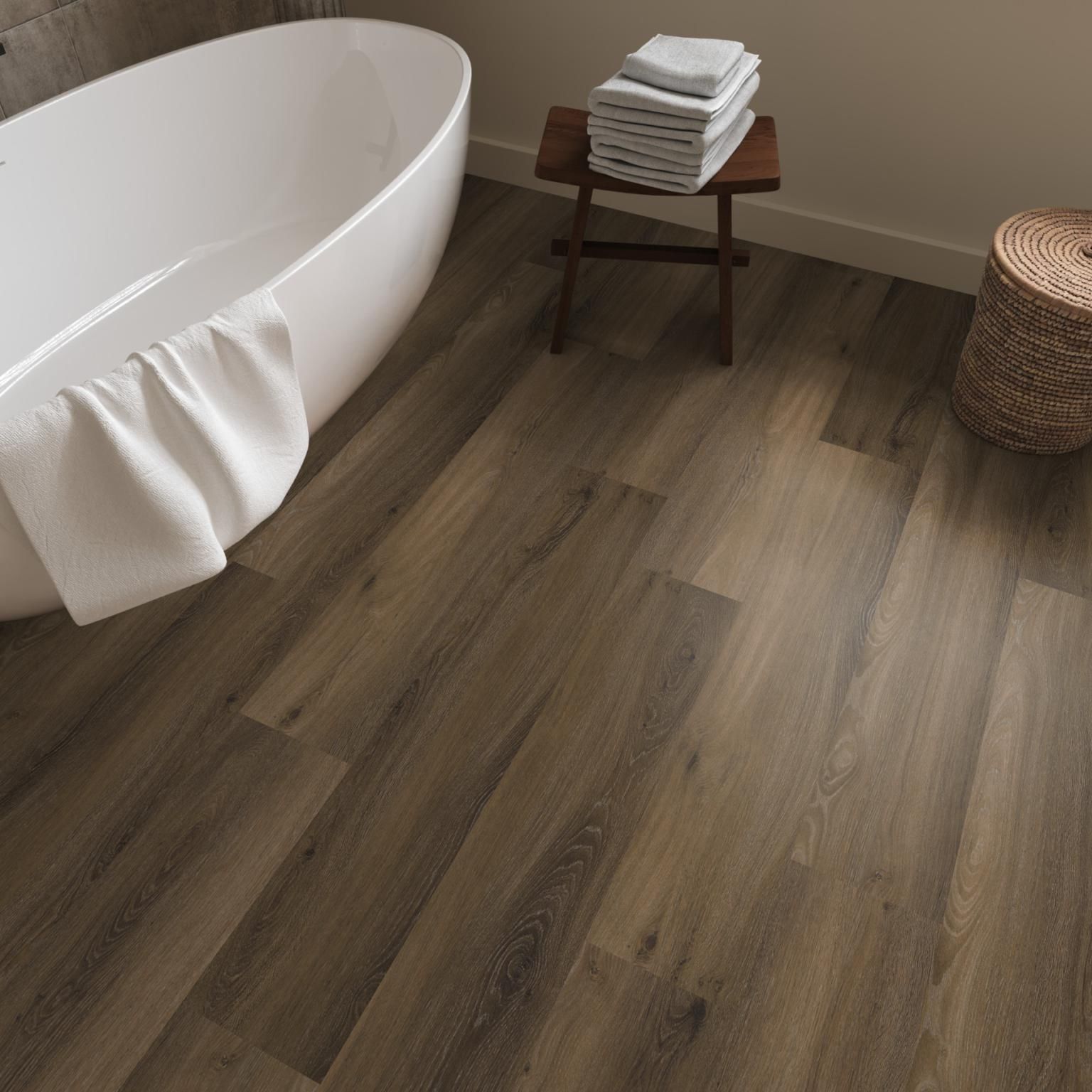 Ambiant Avanto Dryback Warm Brown - Plak PVC Vloer