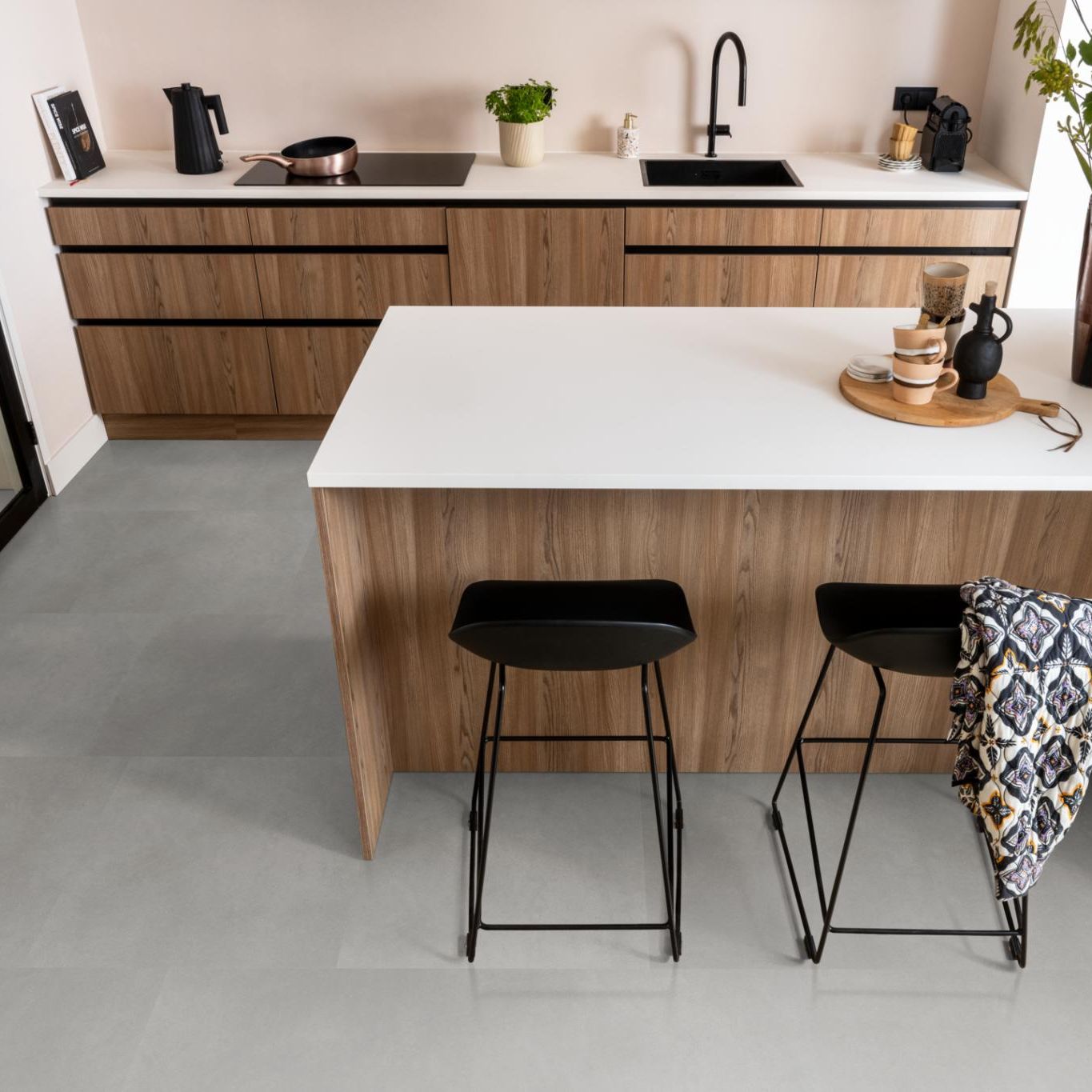 Ambiant Baroso Click Light Grey - Klik PVC Vloer