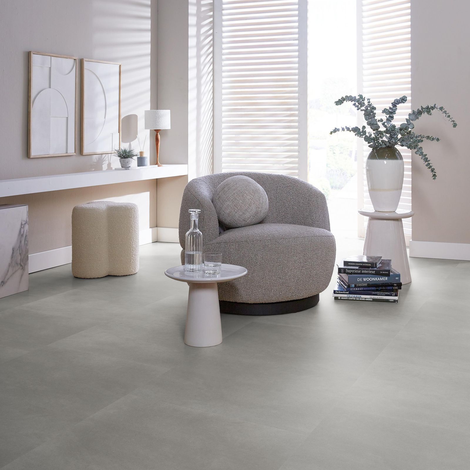 Ambiant Baroso Click Light Grey - Klik PVC Vloer