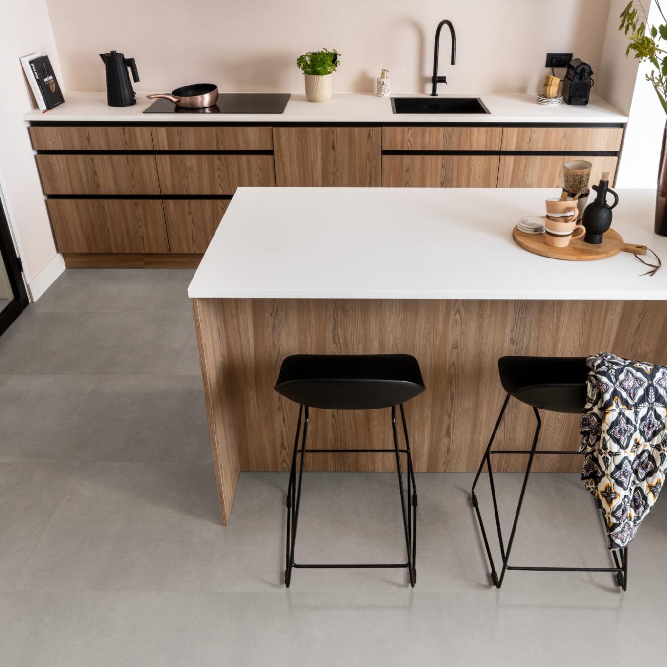 Ambiant Baroso Click Taupe - Klik PVC Vloer