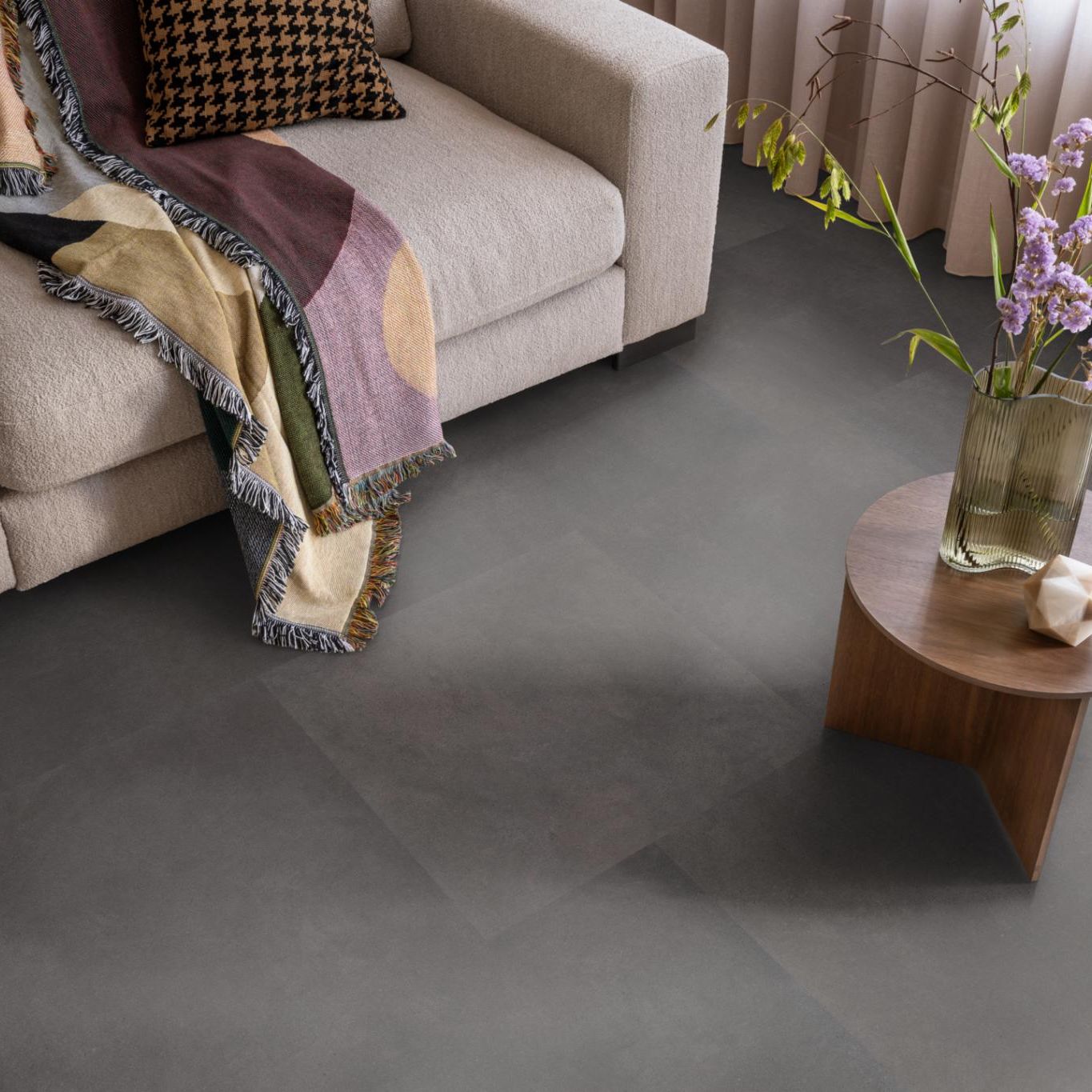 Ambiant Baroso Click XL Anthracite - Klik PVC Vloer