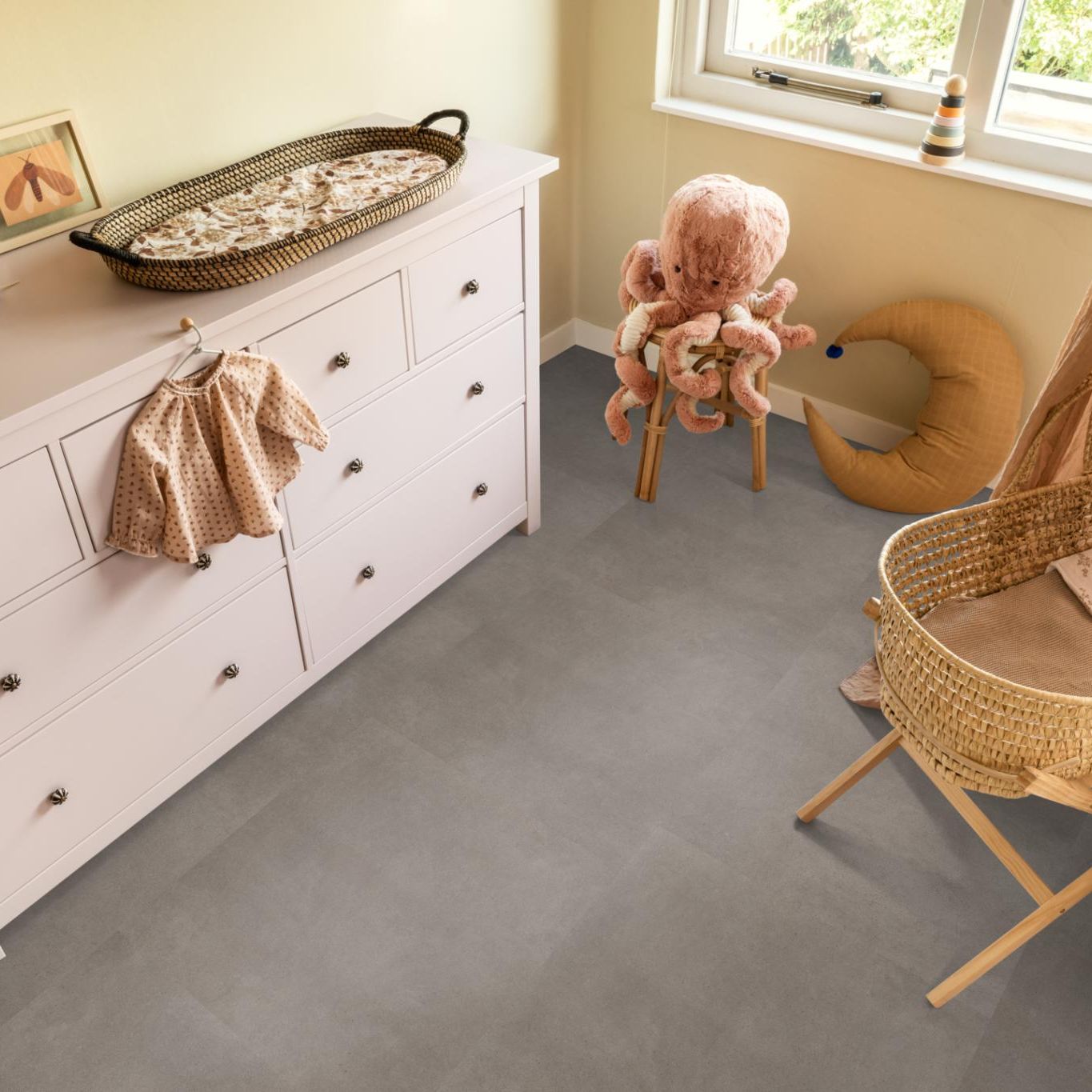 Ambiant Baroso Click XL Taupe - Klik PVC Vloer