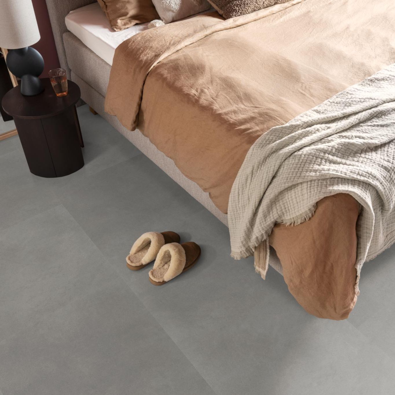 Ambiant Baroso Dryback Light Grey - Plak PVC Vloer