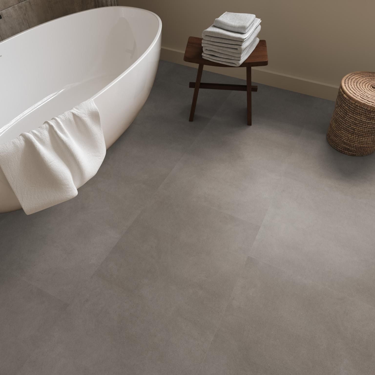 Ambiant Baroso Dryback Taupe - Plak PVC Vloer