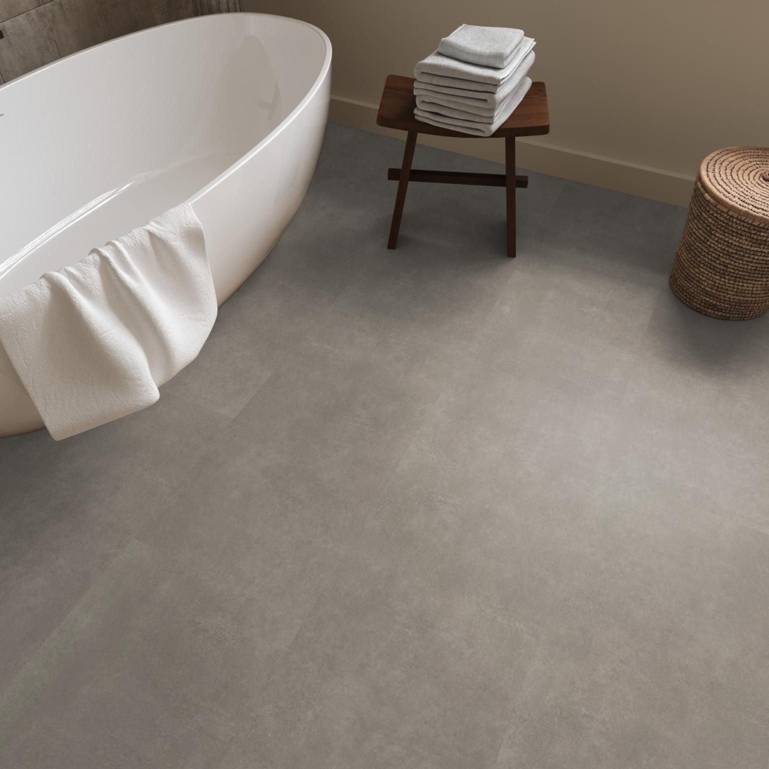 Ambiant Basic Dryback Dark Grey - Plak PVC Vloer