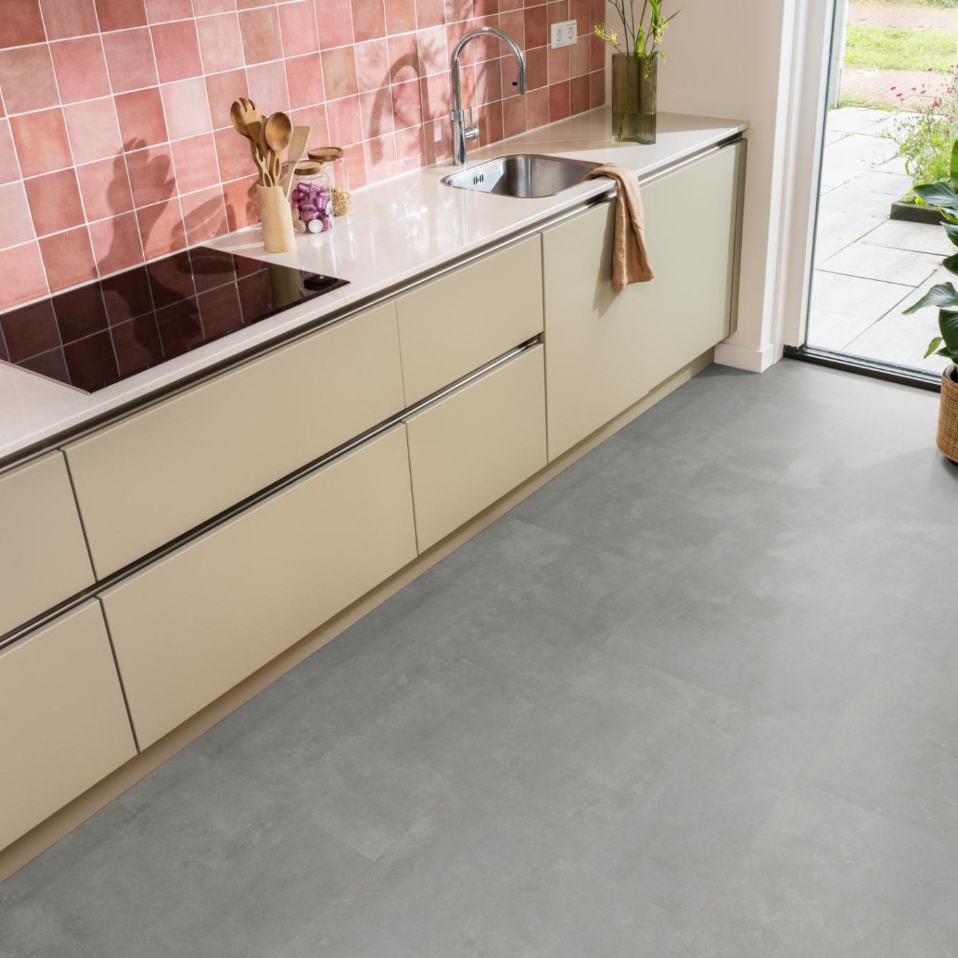 Ambiant Ceramo Click Grey - Klik PVC Vloer