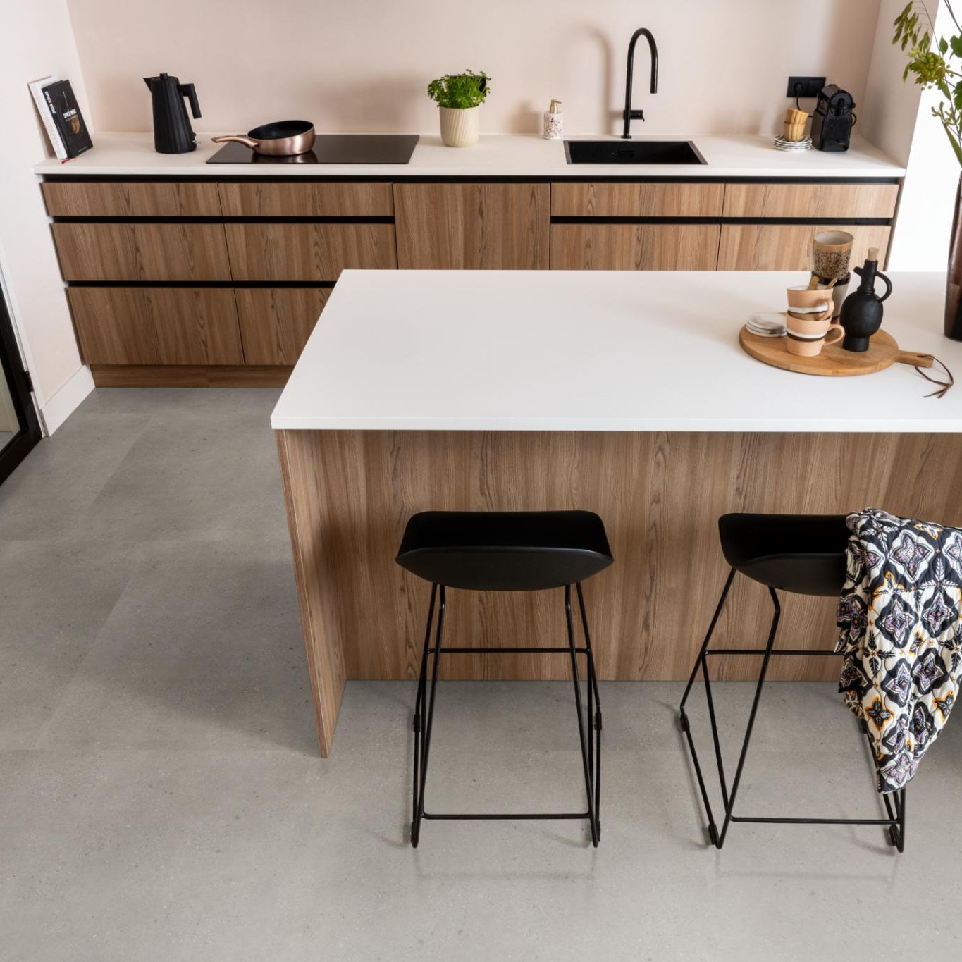 Ambiant Composite Click Warm Grey - Klik PVC Vloer