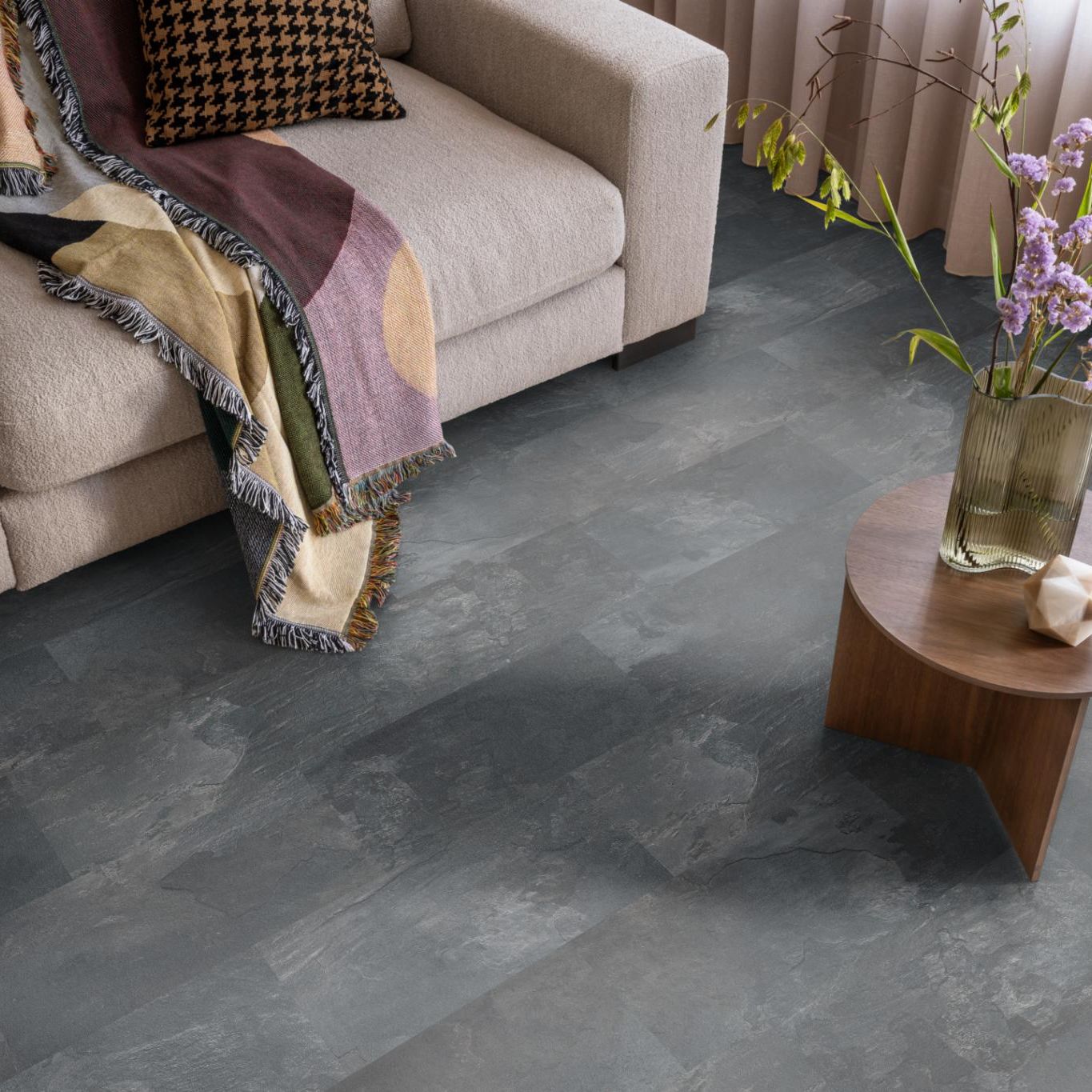 Ambiant Expression Aqua Donkergrijs - Laminaatvloer