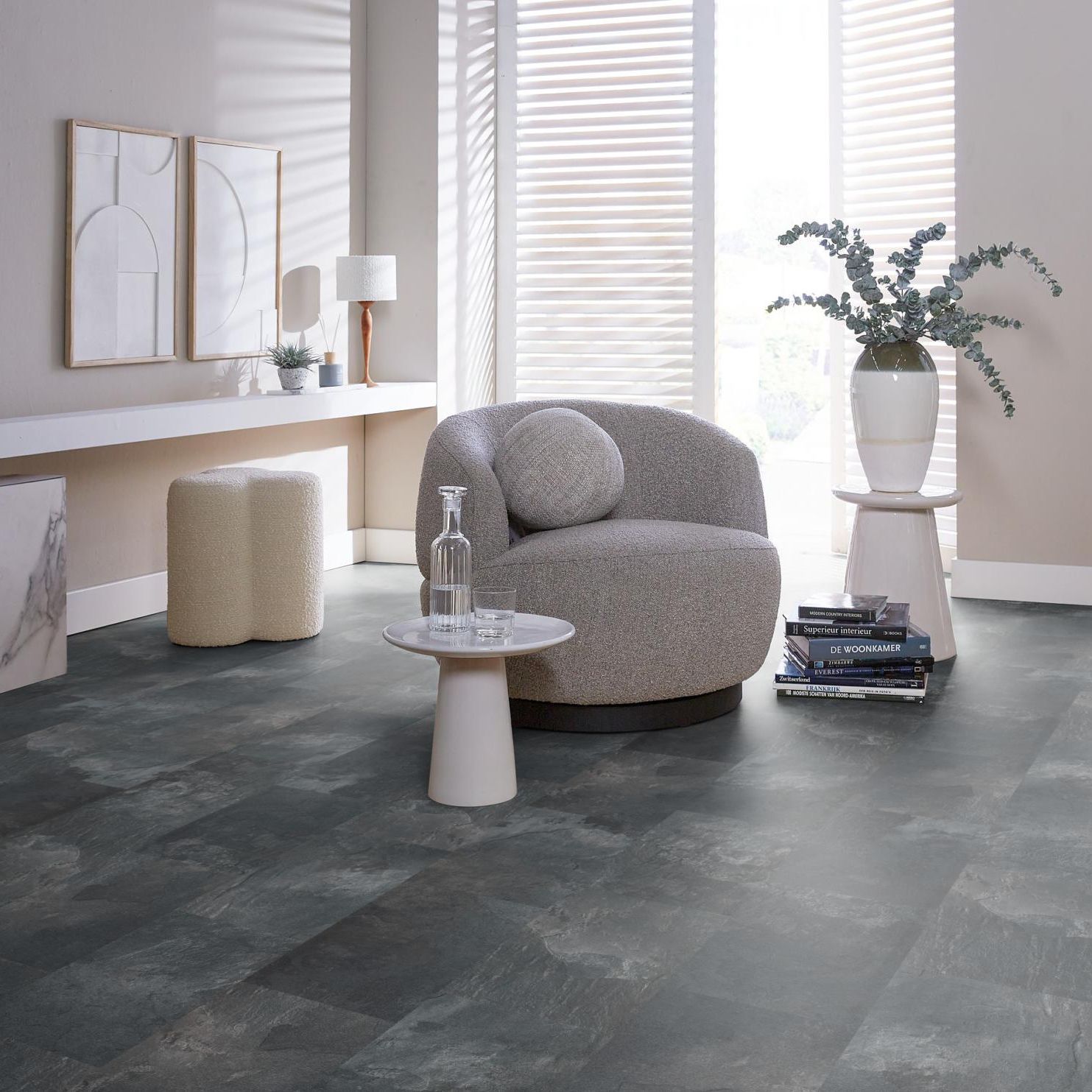 Ambiant Expression Aqua Donkergrijs - Laminaatvloer