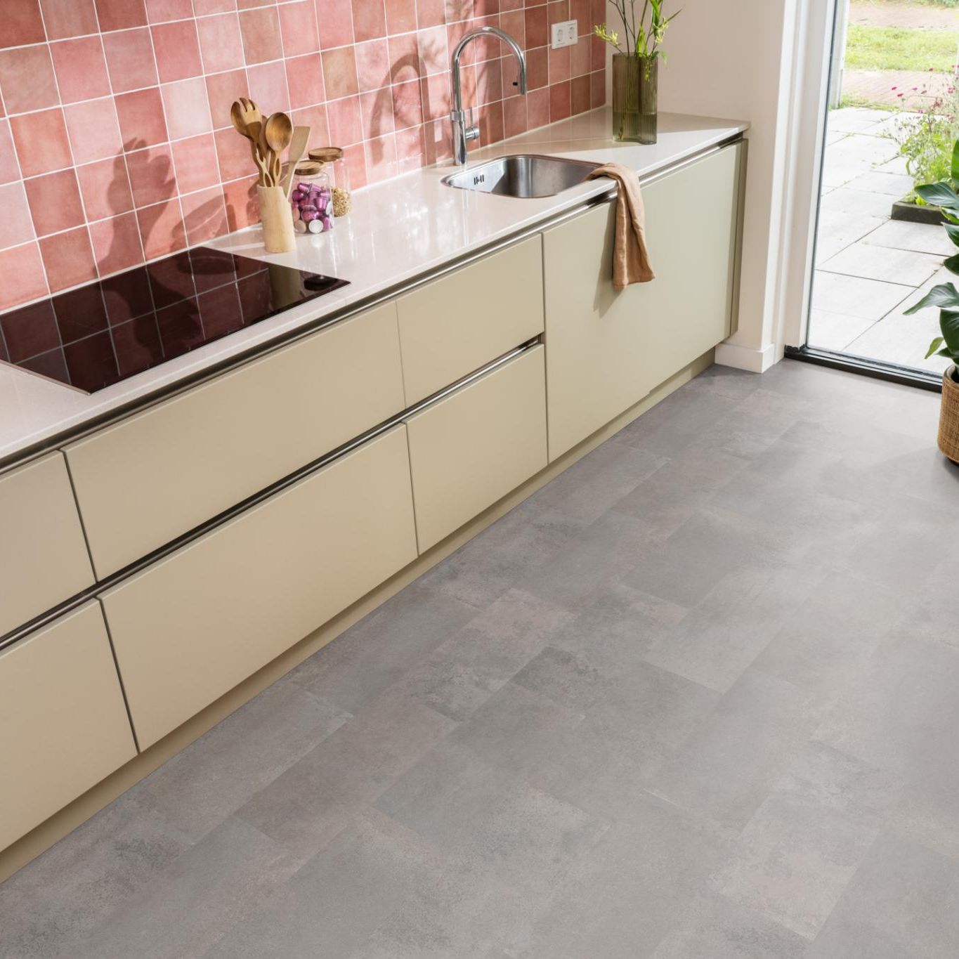 Ambiant Expression Aqua Grijs - Laminaatvloer