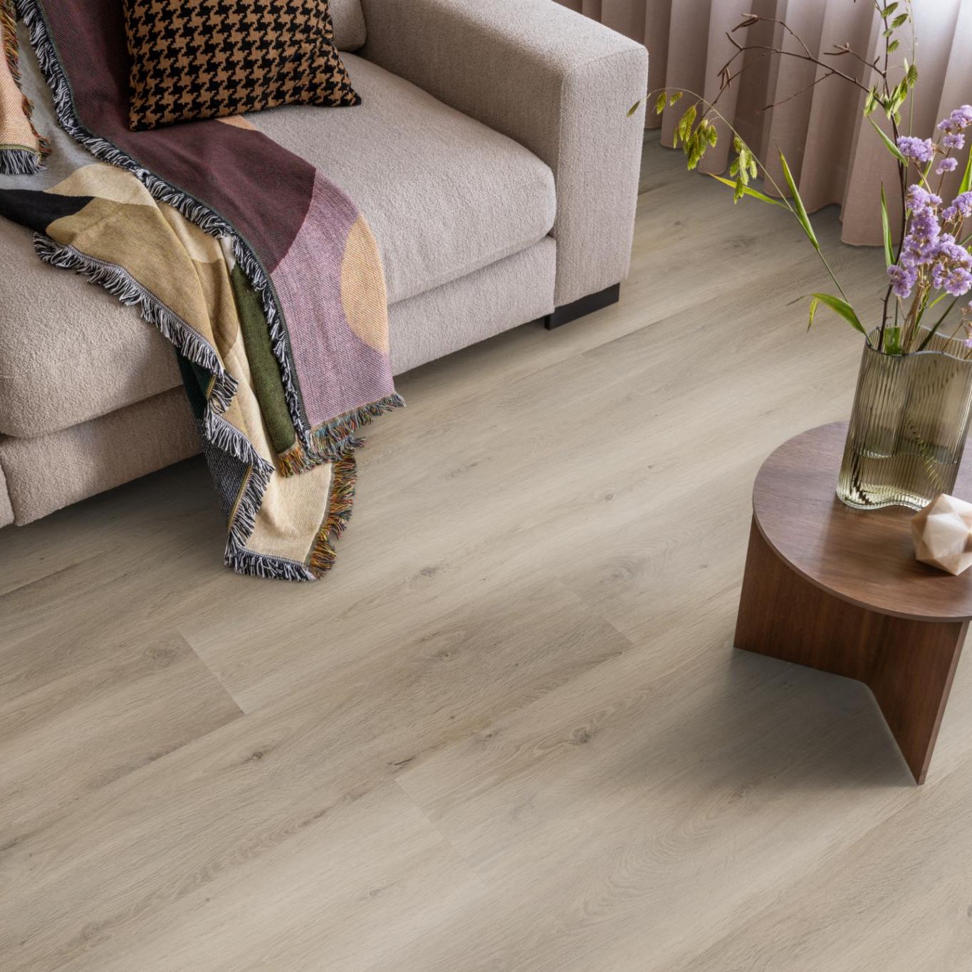 Ambiant Ingelstad Eiken Grijs Beige - Laminaatvloer