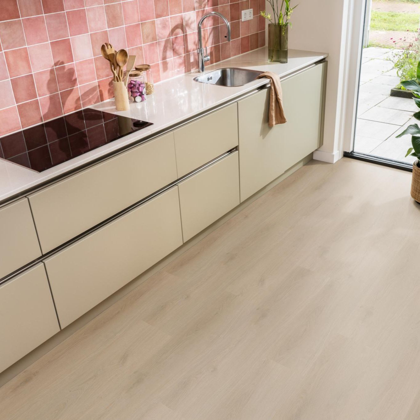 Ambiant Navaro Dryback Natural Oak - Plak PVC Vloer