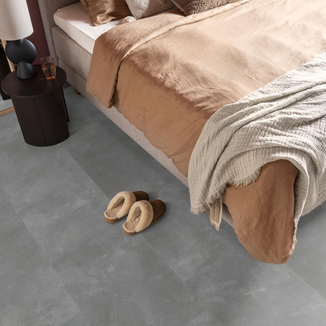 Ambiant Piazzo Dryback Grey - Plak PVC Vloer