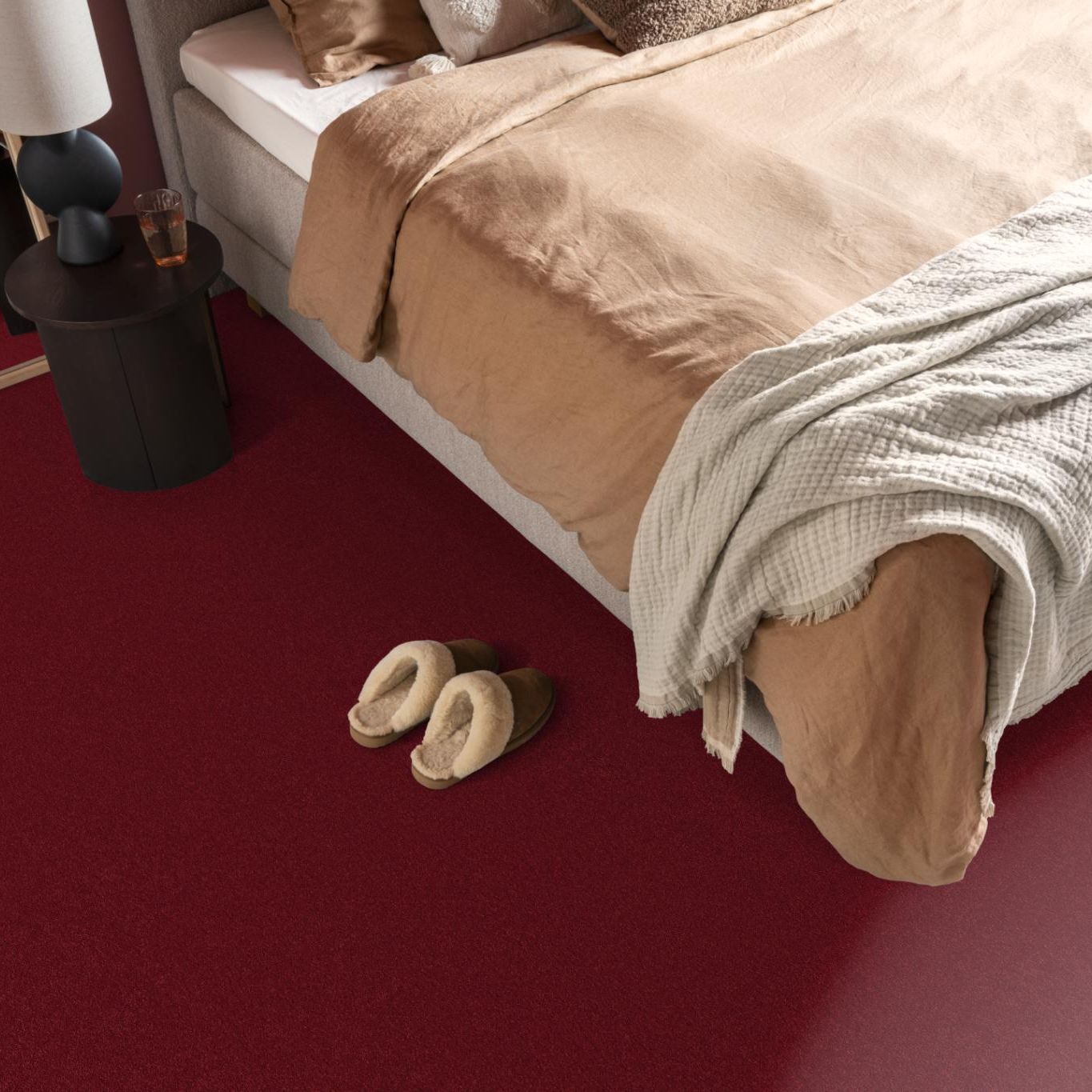 Ambiant Pittsburgh Robijnrood 1065 - Vloerbedekking - Tapijt