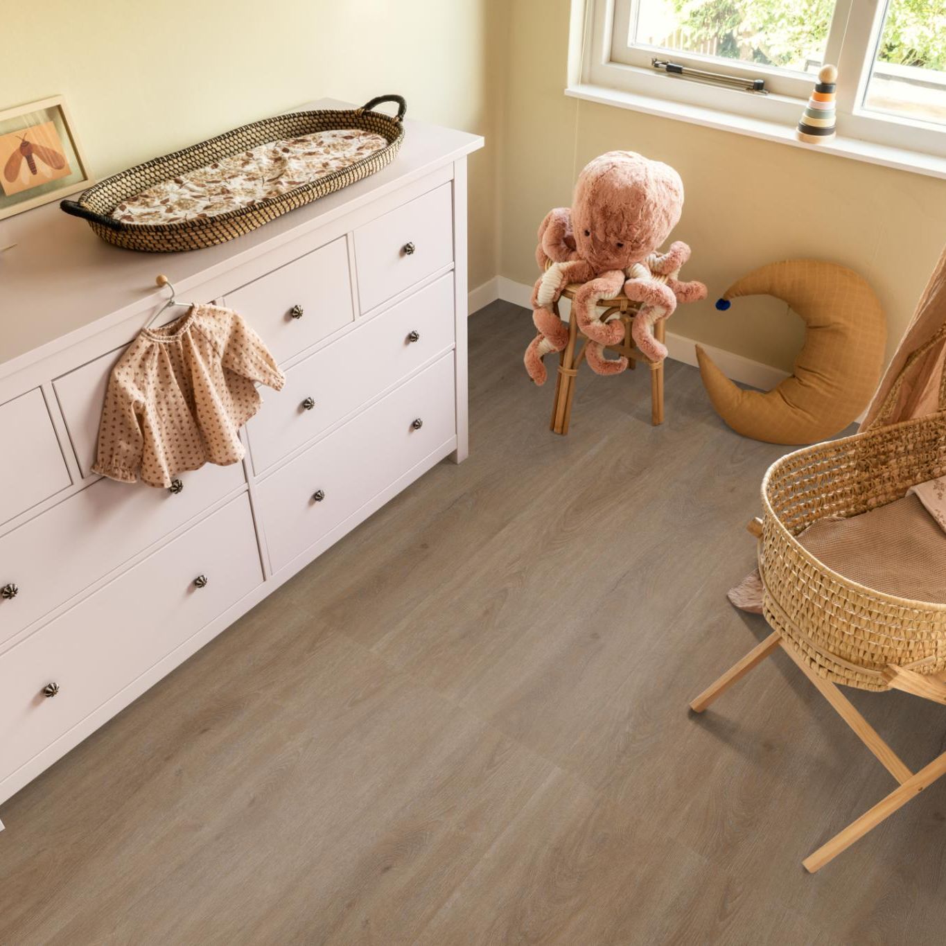 Ambiant Robusto Dryback Dark Oak - Plak PVC Vloer