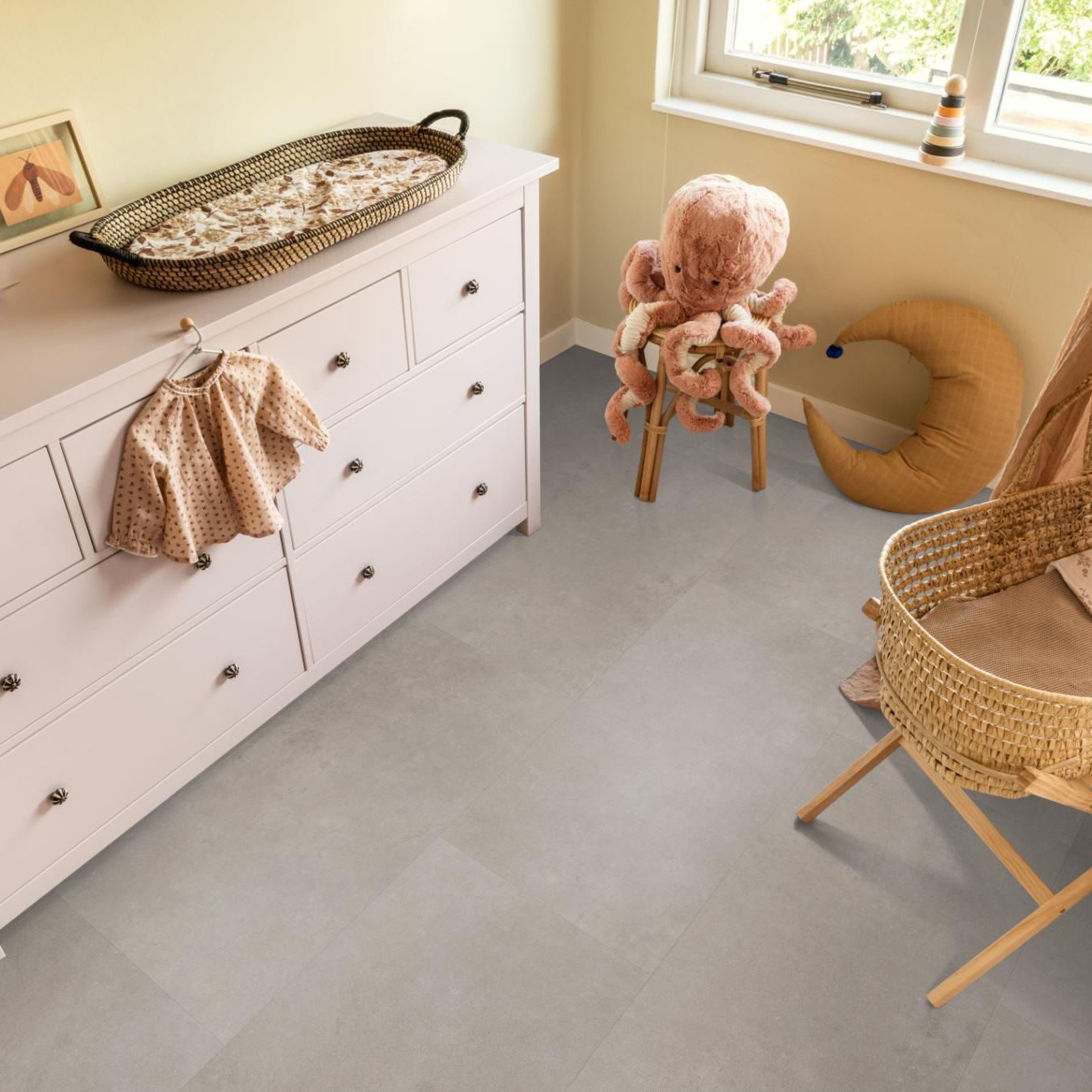 Ambiant Sarino Click Light Grey - Klik PVC Vloer