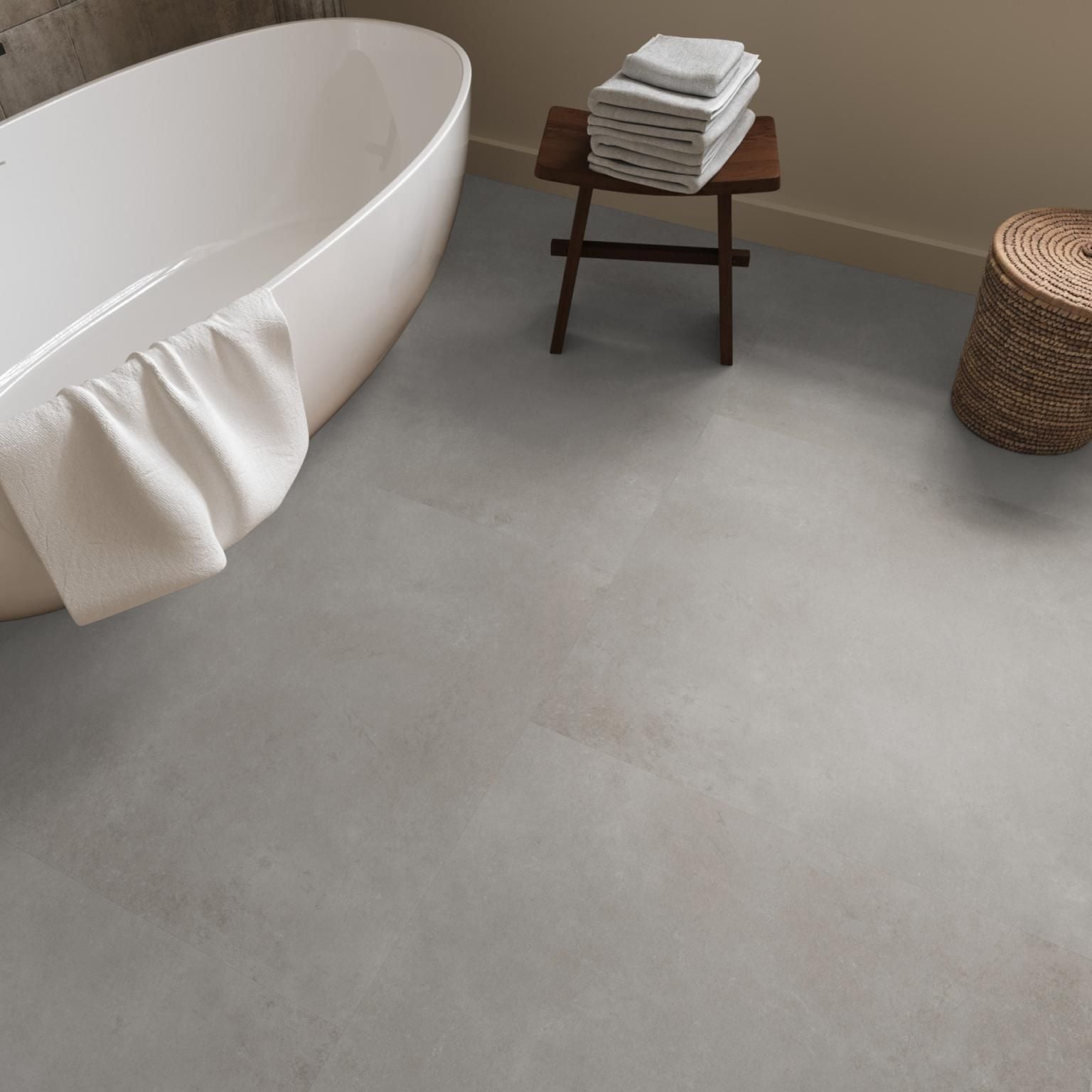 Ambiant Sarino XL Dryback Grey - Plak PVC Vloer